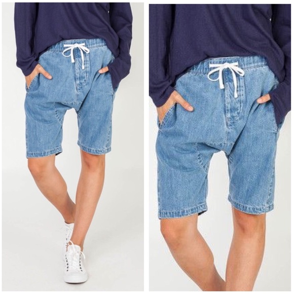 assembly label denim shorts